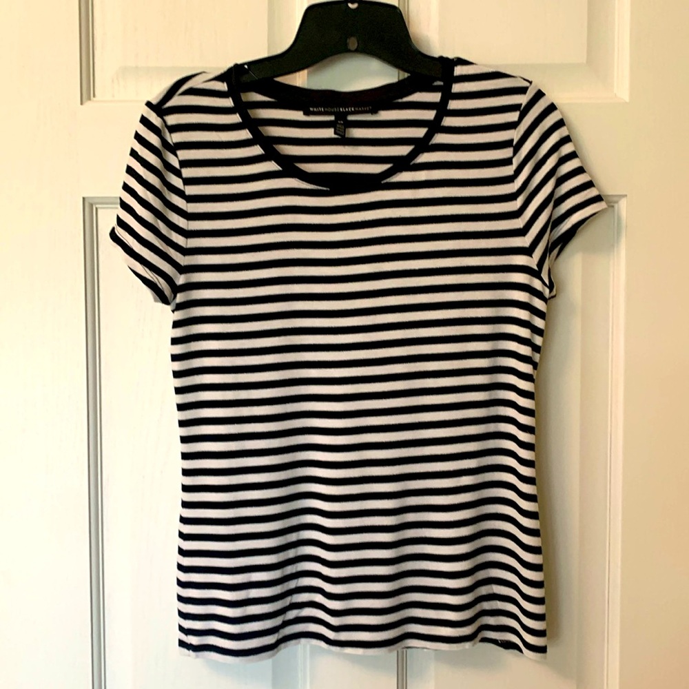 WHBM Stripe Top